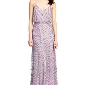 Adrianna Papell Art Deco Bridesmaid Dress